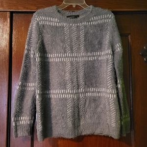 Forever 21 Fuzzy Long Sleeve Sweater